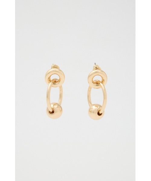 LAGUA GEM（ラグアジェム）の「METAL BALL ピアス（ピアス（両耳用）・レディース・ゴールド/シルバー・FREE）」の3枚目の写真