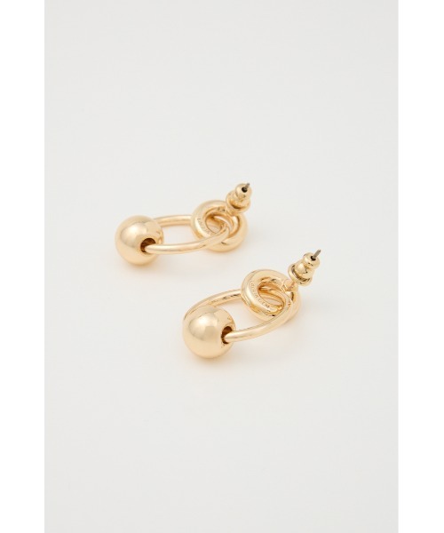 LAGUA GEM（ラグアジェム）の「METAL BALL ピアス（ピアス（両耳用）・レディース・ゴールド/シルバー・FREE）」の4枚目の写真