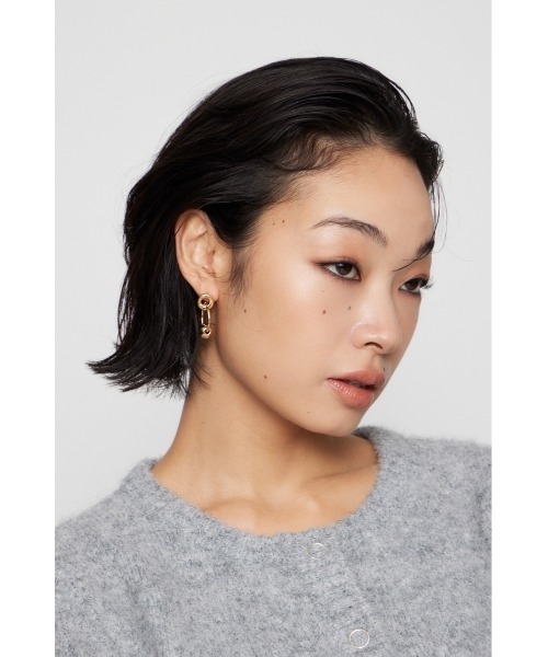 LAGUA GEM（ラグアジェム）の「METAL BALL ピアス（ピアス（両耳用）・レディース・ゴールド/シルバー・FREE）」の6枚目の写真