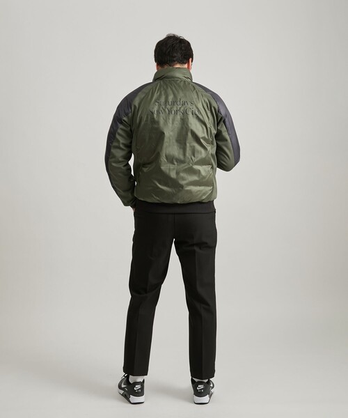 Saturdays Golf(サタデーズゴルフ)の「THERMOLITE Padding Blouson(ブルゾン・メンズ・ブラック/オリーブ・S/M/XL/L)」の13枚目の写真