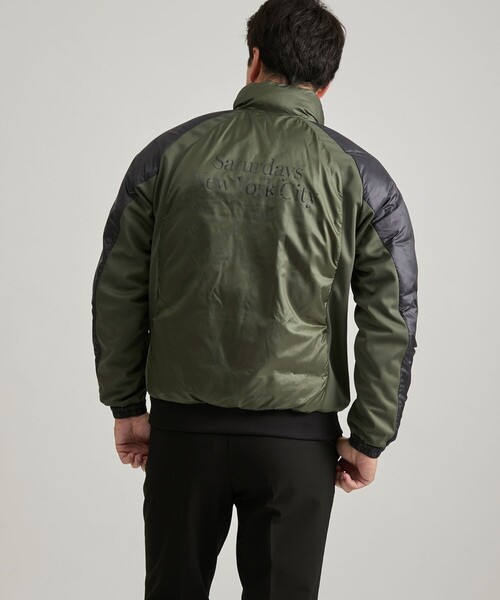 Saturdays Golf(サタデーズゴルフ)の「THERMOLITE Padding Blouson(ブルゾン・メンズ・ブラック/オリーブ・S/M/XL/L)」の5枚目の写真
