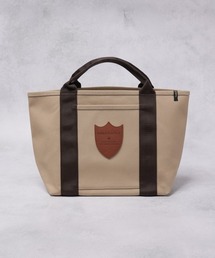 【 SABLE CLUCH】LEATHER TAG CANVAS TOTE (M) - 富士金梅（帆布/キャンバストートバッグ）