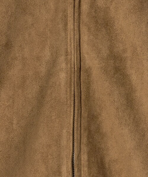CITEN(シテン)の「<CITEN>スウェードライクジップシャツブルゾン(ブルゾン・メンズ・ベージュ・M/L)」の17枚目の写真