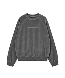 Rest&Recreation（レストアンドレクリエーション）の「VELVET LOGO SWEATSHIRT - GREY（スウェット）」