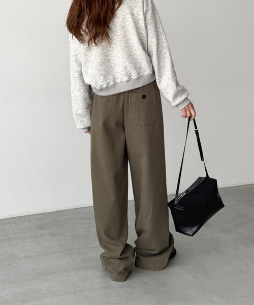 CANAL JEAN(キャナルジーン)の「El mar ベルト付き起毛コットンパンツ(その他パンツ・レディース・モカ/ブラウン・SMALL/MEDIUM)」の8枚目の写真