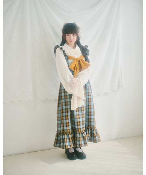 kutir（クティール）の「【クティールとレトロ】ビッグレースブラウス（シャツ/ブラウス・レディース・アイボリー/オフホワイト/ピンク/ボルドー・FREE）」の22枚目の写真