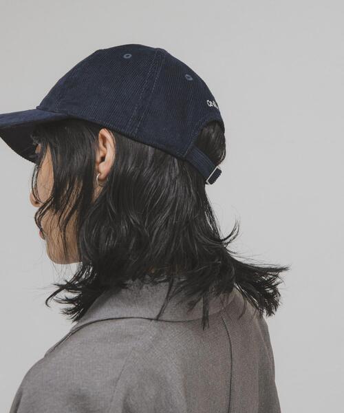 KBF（ケイビーエフ）の「エンブロイダリーコーデュロイCAP（キャップ・レディース・アイボリー/ネイビー・ONE）」の11枚目の写真