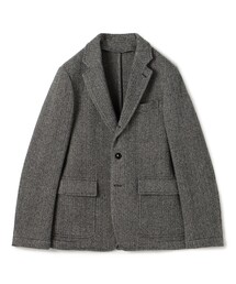 ブリティッシュウールツイード シングルブレステッド3Bジャケット ZANIERI