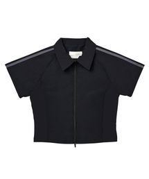 2000Archives（2000アーカイブス）の「SPORTS POLO TOP (BLACK)（ポロシャツ）」