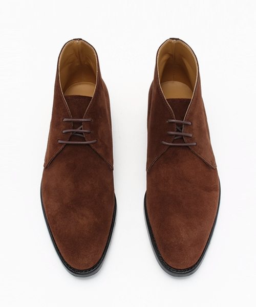 シップス スエード チャッカブーツ SHIPSブラウン スエード チャッカブーツ