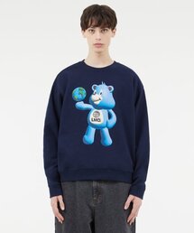 LMC | 3D BEAR SWEATSHIRT navy(スウェット)