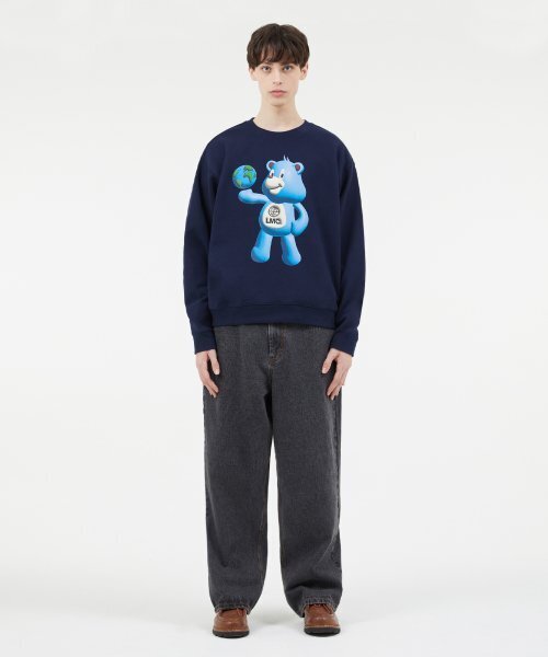 LMCの「3D BEAR SWEATSHIRT navy(スウェット・レディース・その他・LARGE/MEDIUM/SMALL/X-LARGE)」の2枚目の写真