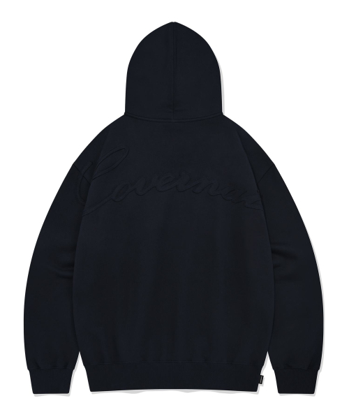 COVERNAT(カバーナット)の「フロー ロゴ フードパーカー ネイビー(パーカー・レディース・その他・MEDIUM/SMALL/X-SMALL/LARGE/X-LARGE)」の2枚目の写真