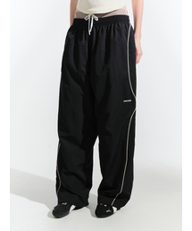 grove（グローブ）の「RYAN WOVEN PANTS (BLACK)（スウェットパンツ）」