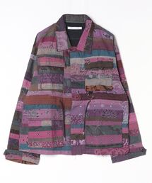 Children of the discordance / OVER DYED BANDANA CRUST JACKET / DISJK-024