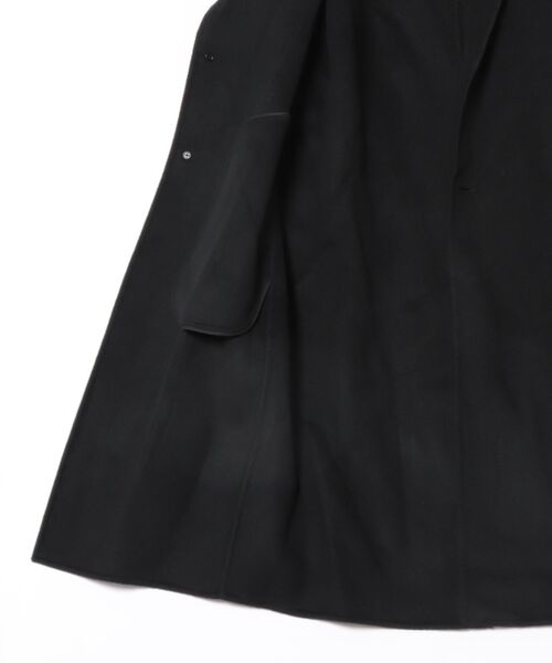 ALLSAINTS（オールセインツ）の「BRAX RELAXED FIT WOOL COAT | BRAX リラックス フィット ウール コート（チェスターコート・メンズ・ブラック・34/36/38）」の9枚目の写真