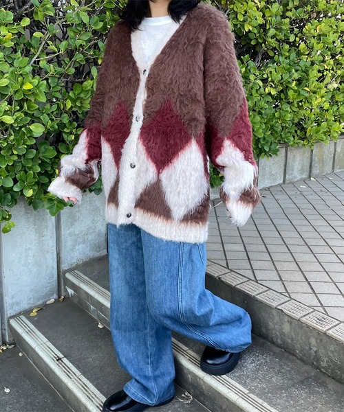 CRB(シーアールビー)の「裏起毛デニムワイドパンツ(デニムパンツ・レディース・ブルー/サックスブルー・S/M/L)」の10枚目の写真