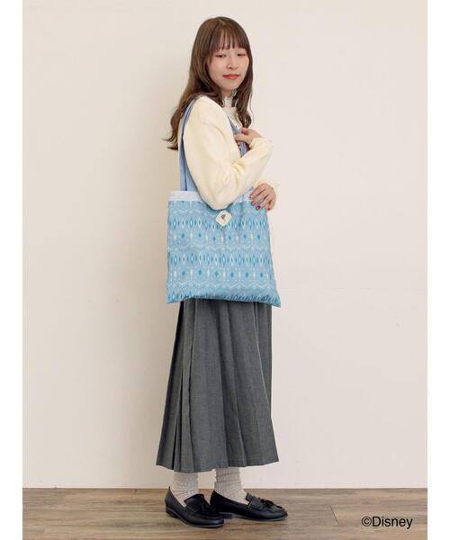 Samansa Mos2（サマンサ モスモス）の「【Disney】アナと雪の女王/レース切替カーディガン（カーディガン/ボレロ・レディース・キナリ/チャコールグレー・F）」の11枚目の写真