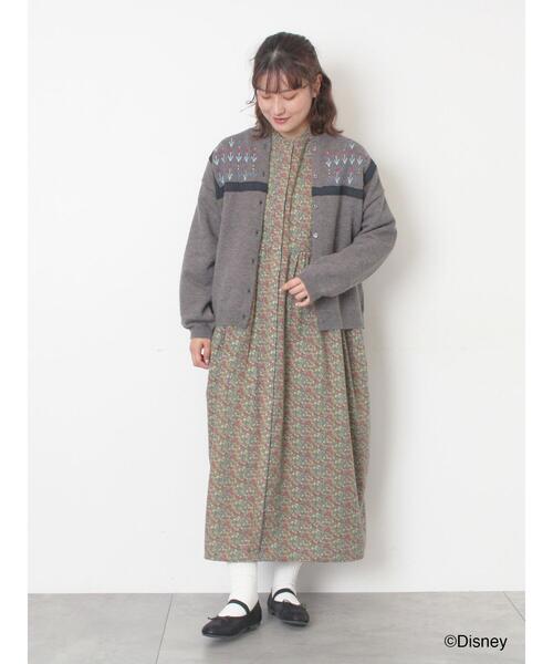 セール】【Disney】アナと雪の女王/レース切替カーディガン