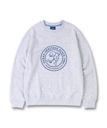 DOLPHIN WAVE APPAREL（ドルフィンウェーブアパレル）の「Hockey Boy Dolphin Man to Man Cool Grey（スウェット）」