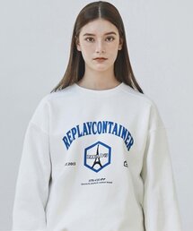 replaycontainer（リプレイコンテナ）の「RC city crewneck PARIS (white)（スウェット）」