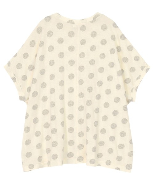 Plantation（プランテーション）の「(S)ドットJQ / カットソー / S（Tシャツ/カットソー・レディース・ネイビー/オフホワイト・M size）」の4枚目の写真