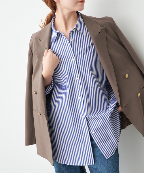 追加》50コットンオーバーシャツ（シャツ/ブラウス）｜Spick & Span