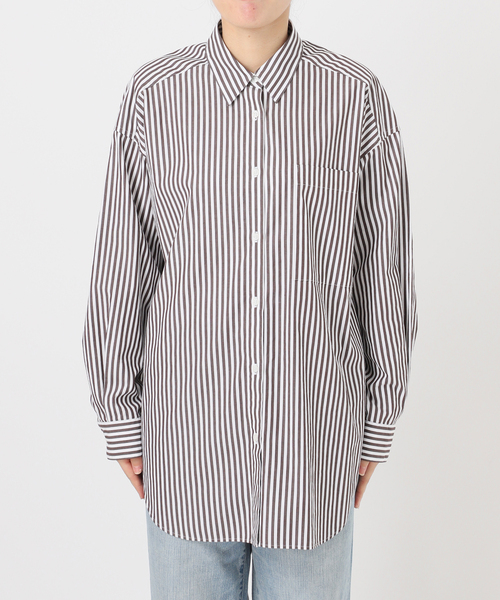 Spick & Span（スピックアンドスパン）の「《追加》50コットンオーバーシャツ（シャツ/ブラウス・レディース・その他10/その他4/サックスブルー・FREE）」の8枚目の写真