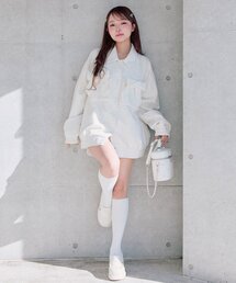 OLIVE des OLIVE | リボンビッグブルゾン(ブルゾン)