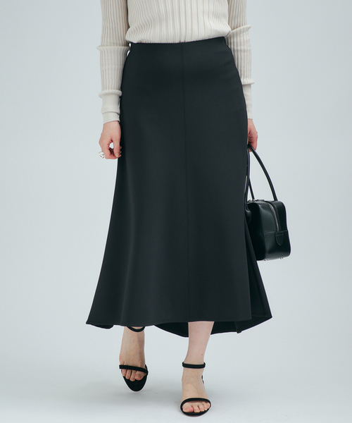 VERMEIL par iena（ヴェルメイユパーイエナ）の「ダンボールイレギュラーヘムスカート（スカート・レディース・ブラック/ベージュ・36/38）」の20枚目の写真