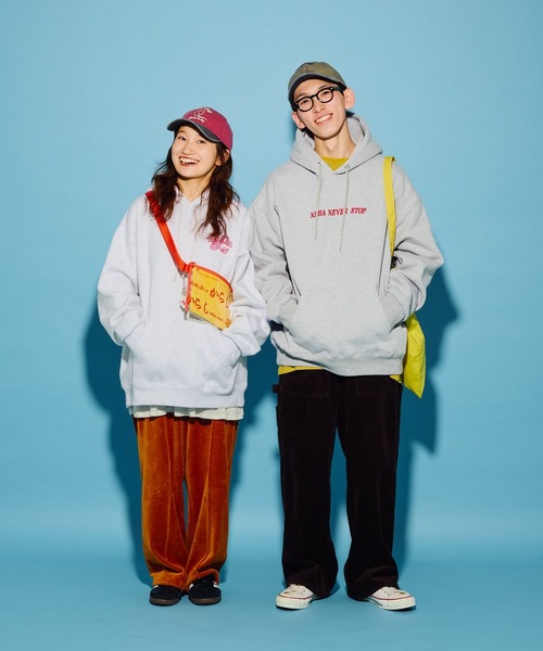 niko and...（ニコアンド）の「【にっぽんのASAGOHAN】ネバネバビーンコラボフーディ【UNISEX】（パーカー・レディース・グレー/ブラウン/ライトグレー・LARGE/MEDIUM）」の10枚目の写真