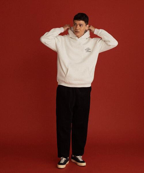 URBAN RESEARCH Sonny Label（アーバンリサーチサニーレーベル）の「オガワナツミ コラボスウェットフーディー（パーカー・メンズ・グレー/ブラウン/ブラック・LARGE/MEDIUM）」の19枚目の写真