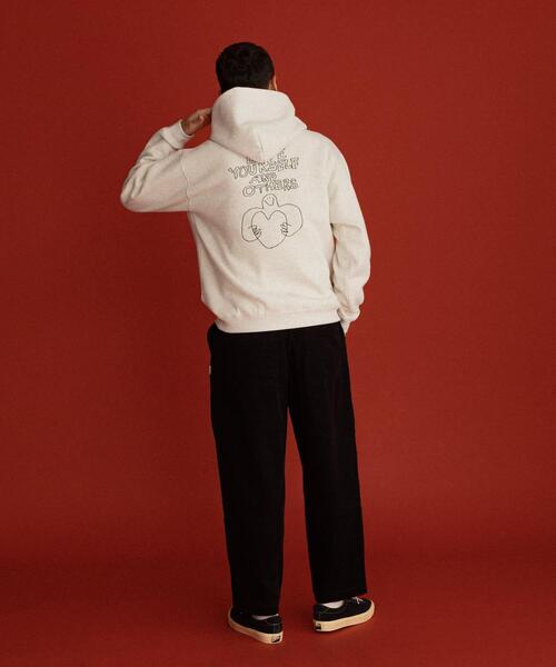 URBAN RESEARCH Sonny Label（アーバンリサーチサニーレーベル）の「オガワナツミ コラボスウェットフーディー（パーカー・メンズ・グレー/ブラウン/ブラック・LARGE/MEDIUM）」の22枚目の写真