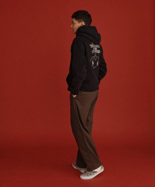 URBAN RESEARCH Sonny Label（アーバンリサーチサニーレーベル）の「オガワナツミ コラボスウェットフーディー（パーカー・メンズ・グレー/ブラウン/ブラック・LARGE/MEDIUM）」の6枚目の写真