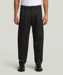 G-STAR | Pleated Loose Tapered Chino/フロントプリーツルーズテーパードチノパンツ(チノパンツ)
