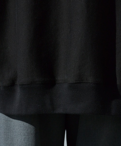 TAKAHIROMIYASHITATheSoloIst.(タカヒロミヤシタザソロイスト)の「TAKAHIROMIYASHITATheSoloIst./タカヒロミヤシタザソロイスト. Post Classical Hoodie オーバーサイズシルエットプルオーバーパーカー(パーカー・メンズ・ホワイト/ブラック・46/48)」の9枚目の写真
