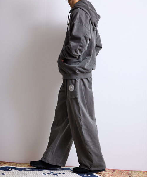 PARIS SAINT-GERMAIN（パリサンジェルマン）の「【Paris Saint-Germain / パリ・サン＝ジェルマン】 JP Pigment Pants（スウェットパンツ・メンズ・グレー/ブルー系その他/ベージュ・LARGE/MEDIUM/SMALL）」の22枚目の写真