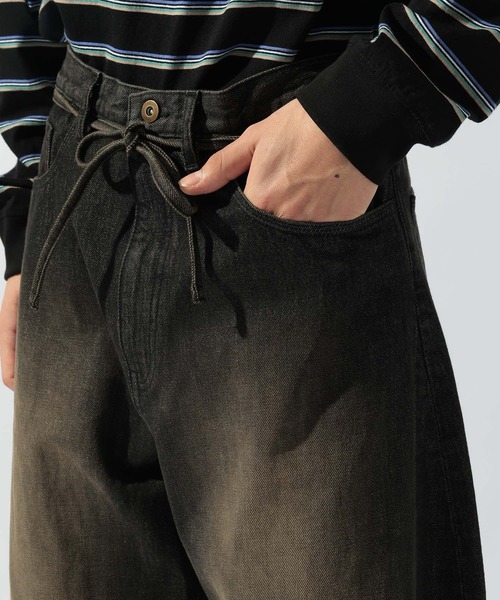 12.5oz エクストラワイドデニム EXTRA WIDE DENIM [niko and JEANS