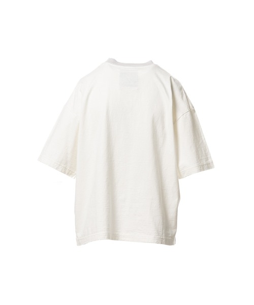 Maison MIHARA YASUHIRO(メゾンミハラヤスヒロ)の「Leon Printed Ringer T-shirt(Tシャツ/カットソー・レディース・ブラック/ブラウン/ホワイト・36/38/40)」の4枚目の写真