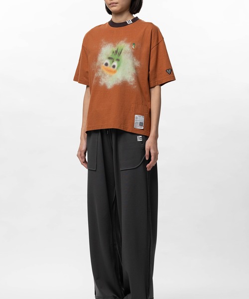 Maison MIHARA YASUHIRO(メゾンミハラヤスヒロ)の「Leon Printed Ringer T-shirt(Tシャツ/カットソー・レディース・ブラック/ブラウン/ホワイト・36/38/40)」の17枚目の写真