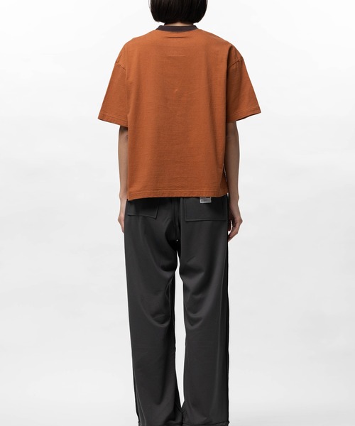 Maison MIHARA YASUHIRO(メゾンミハラヤスヒロ)の「Leon Printed Ringer T-shirt(Tシャツ/カットソー・レディース・ブラック/ブラウン/ホワイト・36/38/40)」の18枚目の写真
