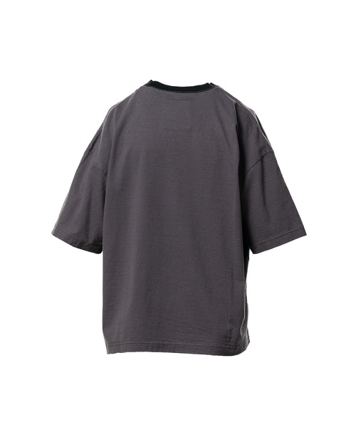 Maison MIHARA YASUHIRO(メゾンミハラヤスヒロ)の「Leon Printed Ringer T-shirt(Tシャツ/カットソー・レディース・ブラック/ブラウン/ホワイト・36/38/40)」の10枚目の写真