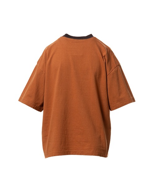 Maison MIHARA YASUHIRO(メゾンミハラヤスヒロ)の「Leon Printed Ringer T-shirt(Tシャツ/カットソー・レディース・ブラック/ブラウン/ホワイト・36/38/40)」の15枚目の写真