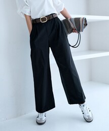 7daysデイリータックワイドパンツ