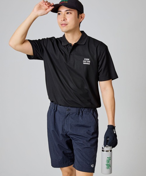 Pacific GOLF CLUB(パシフィックゴルフクラブ)の「【MEN】GOLF & PANCAKE POLO SHIRT(ポロシャツ・メンズ・サンドベージュ/ブラック/オリーブ/ホワイト・S/M/L/XL)」の12枚目の写真
