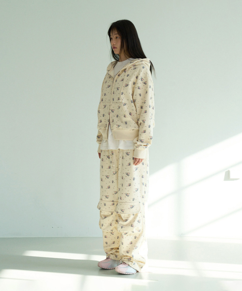 FUN FROM FUN(ファンフロムファン)の「Dumbo_Pocket Sweat Pants (Butter)(スウェットパンツ・レディース・その他・ONE SIZE)」の4枚目の写真