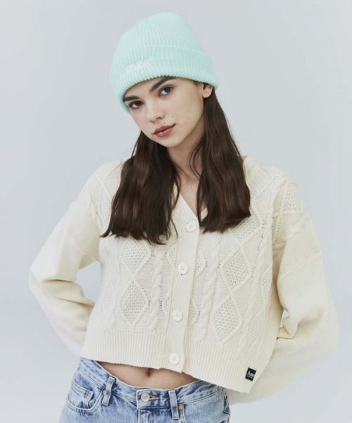 AMESWORLDWIDE(アメスワールドワイド)の「BASIC LOGO BEANIE MINT(ニットキャップ/ビーニー・レディース・その他・FREE)」の3枚目の写真