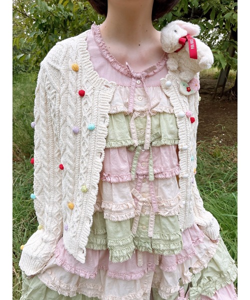 PINK HOUSE（ピンクハウス）の「幸見うさぎぬいぐるみコサージュ