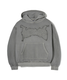 Old England Dyed Hoodie - Grey