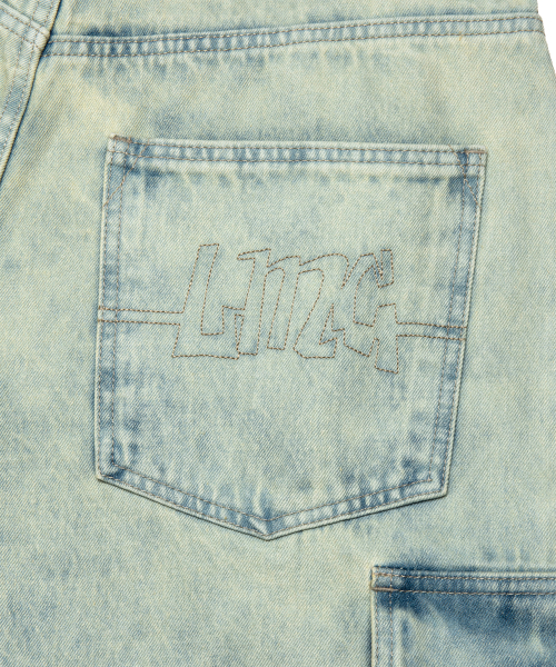 LMCの「LOOSE FIT DENIM CARGO PANTS sand(デニムパンツ・レディース・その他・S/M/L)」の6枚目の写真